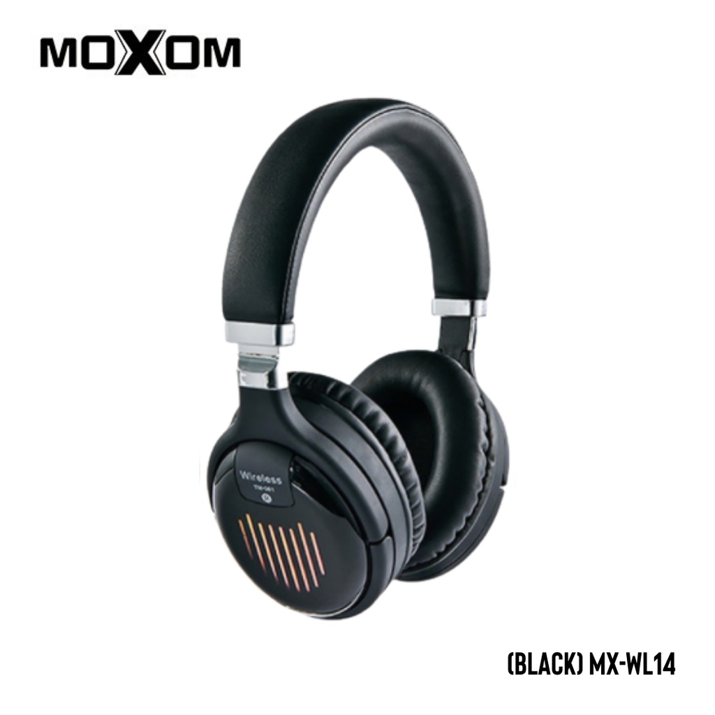 MOXOM Headphone Bluetooth Headphone Wireless Headphone Moxom AKWL14 ANC ...