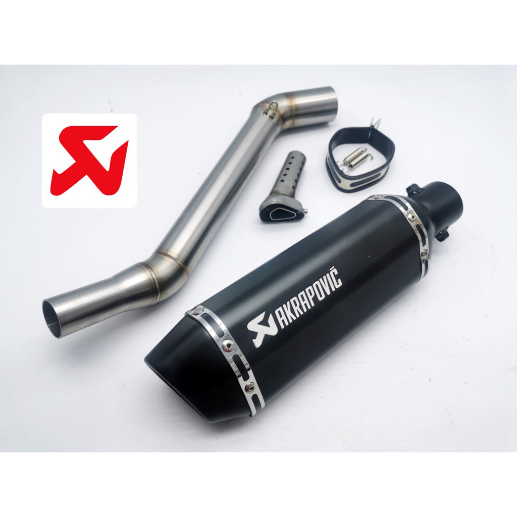 Akrapovic exhaust for dominar 400 sales