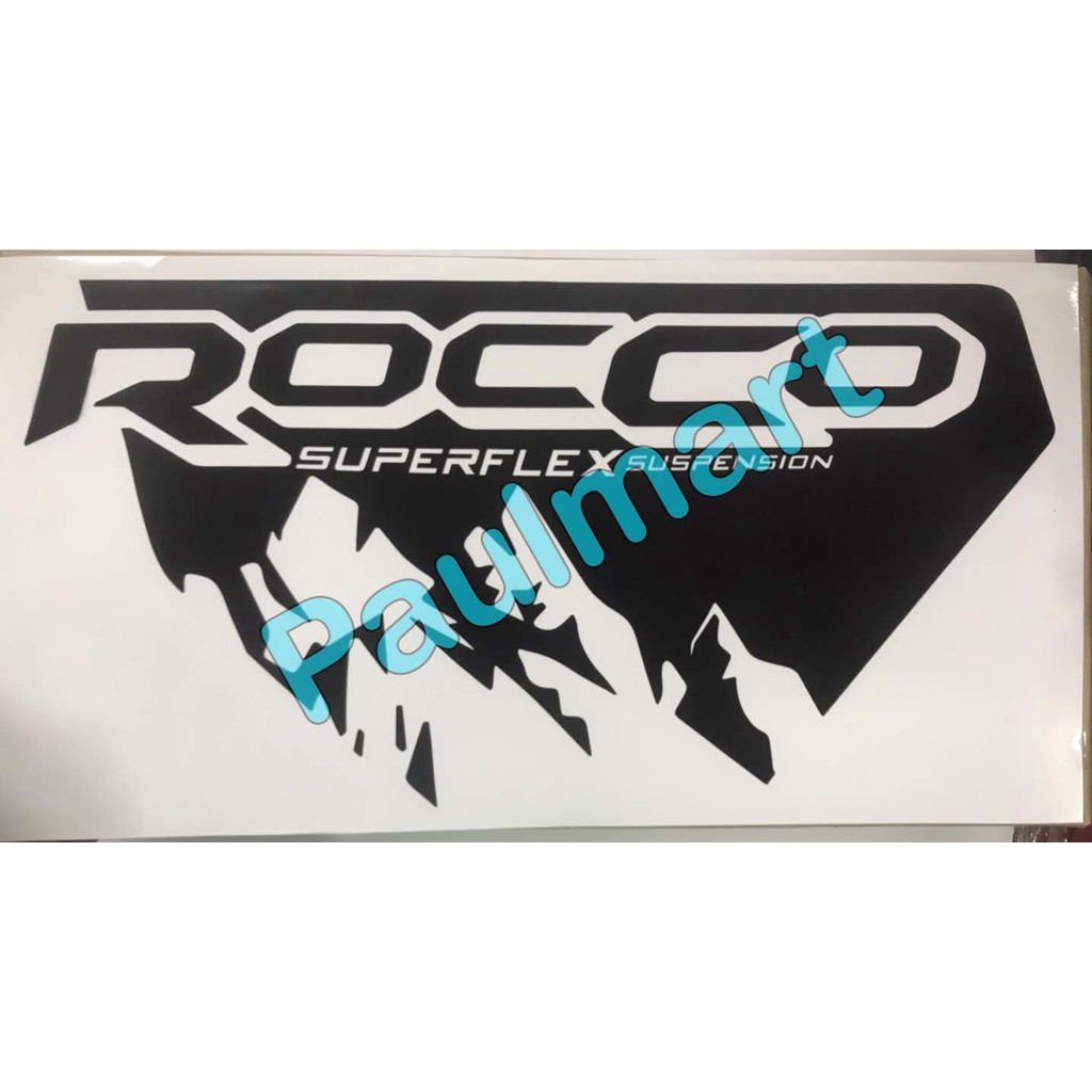 Sticker For Pickup Truck TOYOTA REVO ROCCO SUPER FLEX SUSPENSION 2021 1 ...