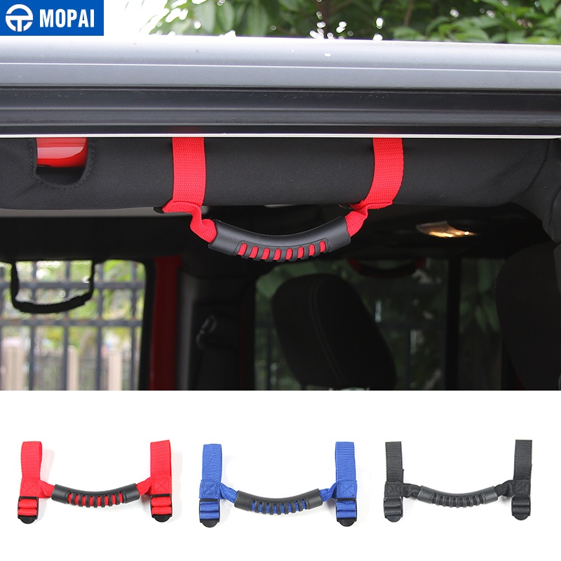 MOPAI Oxford Fabric Car Interior Armrest Roll Bar Mount Side Grab ...