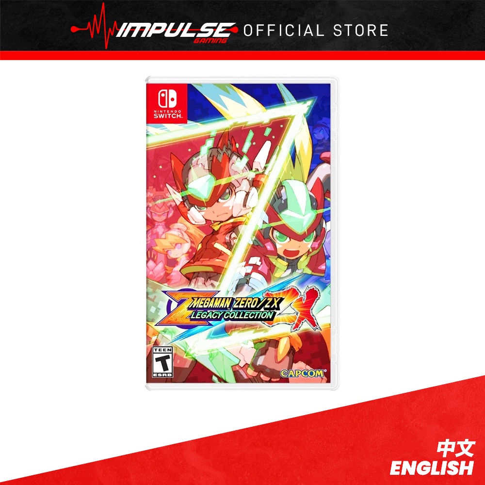 NSW Nintendo Switch Megaman Mega Man Zero / ZX Legacy Collection
