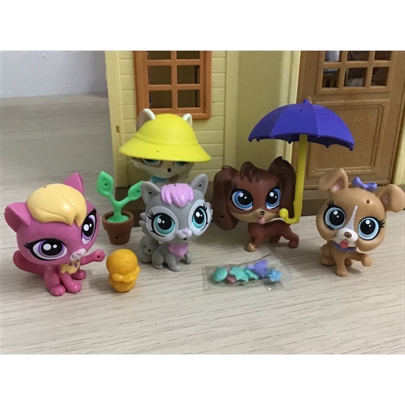 TOYSFORKIDS AUTHENTIC HASBRO Littlest Pet Shop Showers Multipack