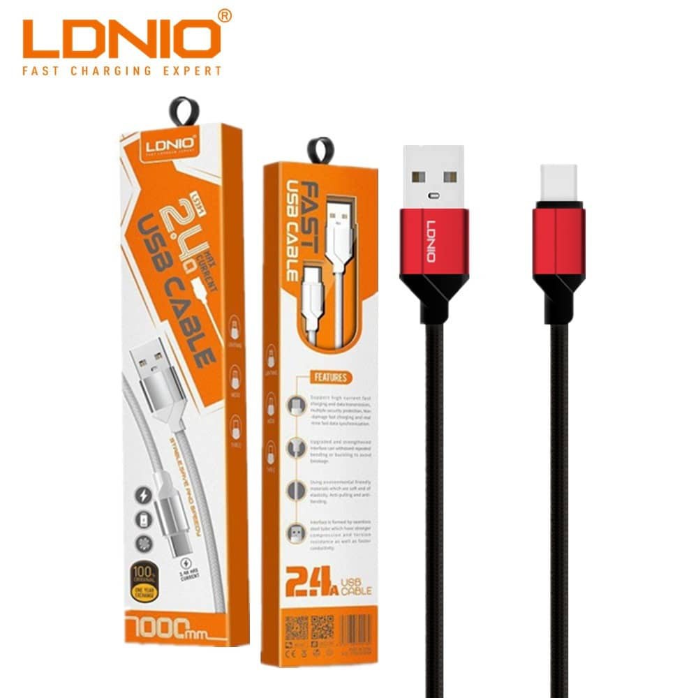 LDNIO USB Type C To Lightning Cable