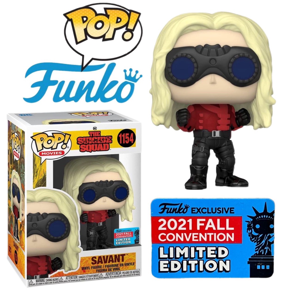 Funko Pop Vinyl Savant 1154 The Suicide Squad 2021 Exclusive ...