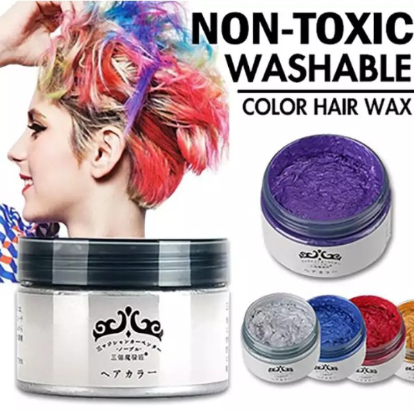 🔥[READY STOCK]🇲🇾ORIGINAL Mofajang Temporary COLOUR HAIR WAX Japan (120g