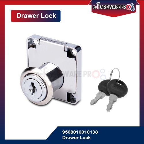 Square Drawer Lock Set for Desktop Office Study Table Task Laici Meja ...