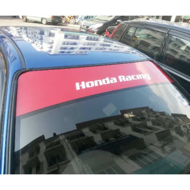 Honda Racing windscreen sticker | Shopee Malaysia