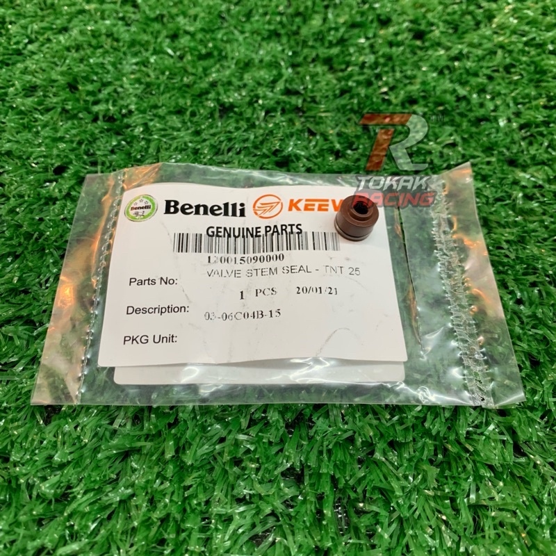 BENELLI RFS150 VALVE SEAL ORIGINAL TNT25 120015090000 | Shopee Malaysia