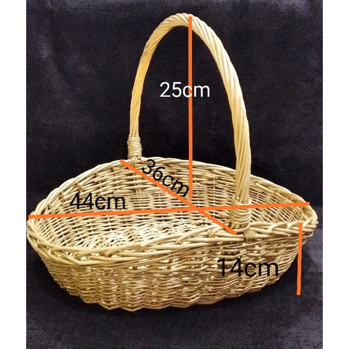 ratten basket/bakul rotan | Shopee Malaysia
