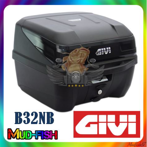 Kotak Givi B Nb Bold Monolock Box Topcase B With Base Plate Black