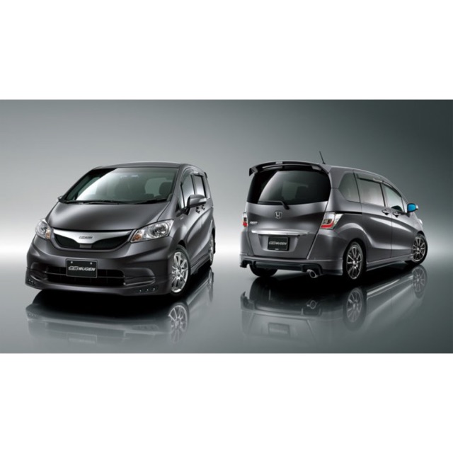 Honda freed 2013 2015 2015 facelift mugen bodykit body kit front side