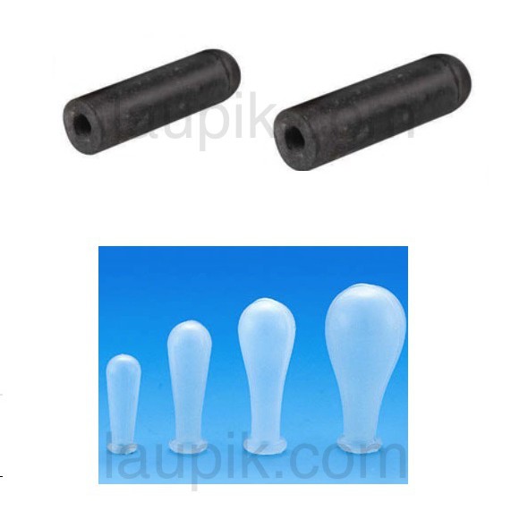 Teats (Rubber / Silicone) For Glass Pasteur Pipette GENERIC Shopee