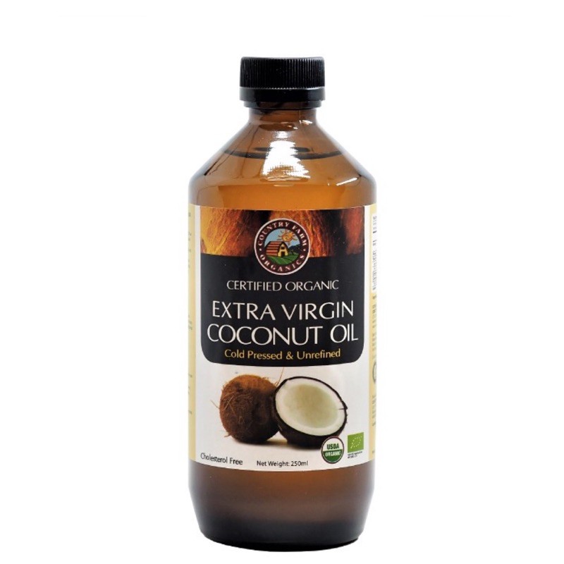 Country Farm Extra Virgin Coconut Oil 250ml (有机椰油) | Shopee Malaysia