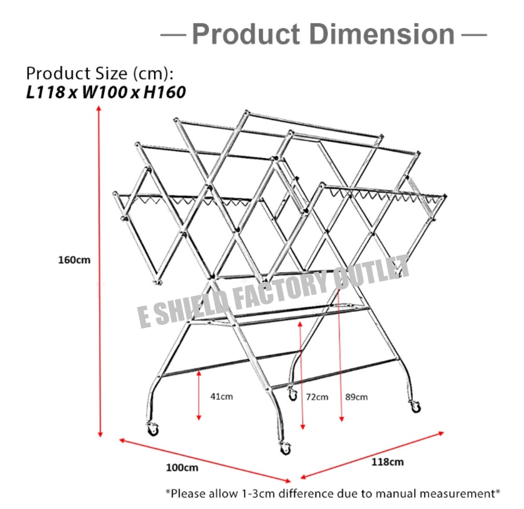 Stainless Steel Drying Racks Laundry Racks Clothes Rack Garment Rack