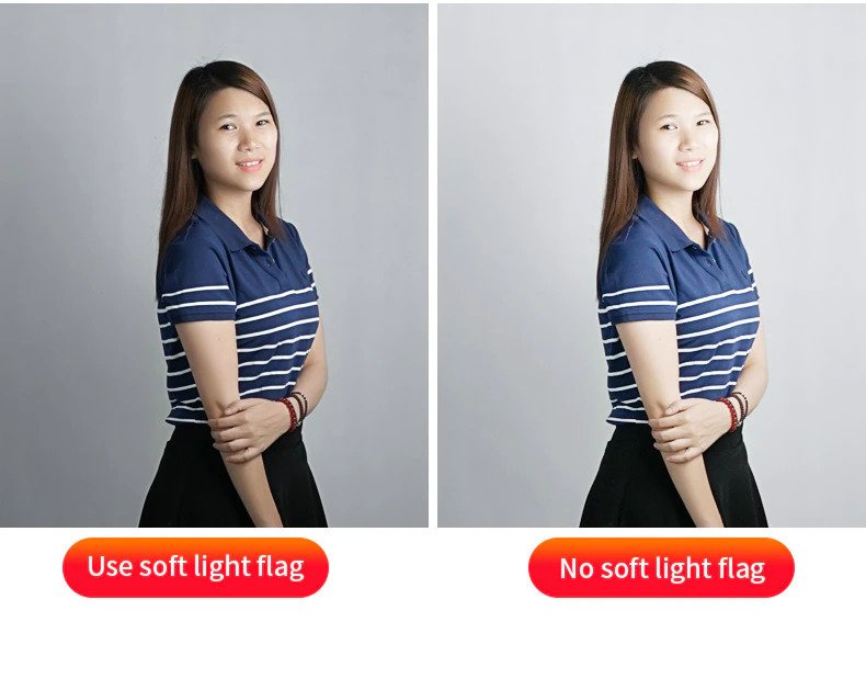 Pxel RF-7590 4-in-1 Metal Flag Panel Set Reflector With Soft White Black Silver And Gold Cover Cloth For Photo Video Studio Photography | JG Superstore Pixel Panel Pvc Flag Pole - View #7