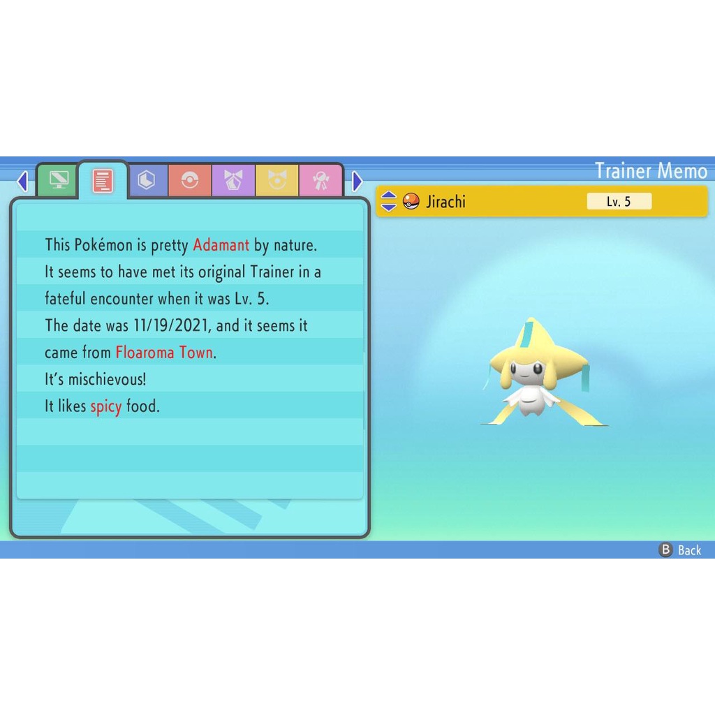 Pokemon Brilliant Diamond & Shining Pearl Shiny Deoxys Jirachi