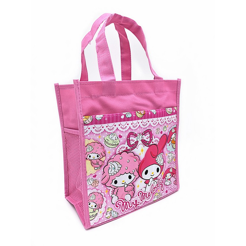 Cartoon Tuition Bag Kids Canvas Handbag (bgjaya) 