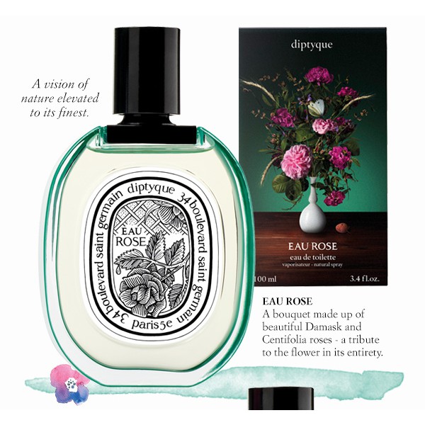 Diptyque Eau Rose Limited Edition Eau de Toilette 100ML Shopee