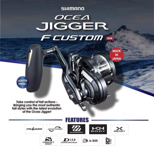 SHIMANO OCEA JIGGER F CUSTOM 1501HG 🤩 | Shopee Malaysia
