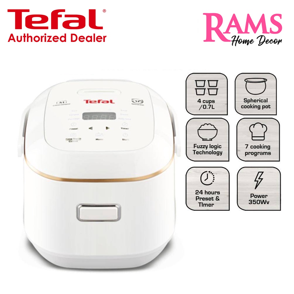 Tefal 0.7L Mini Spherical Bowl Rice Cooker / Electric Cookware / Fuzzy