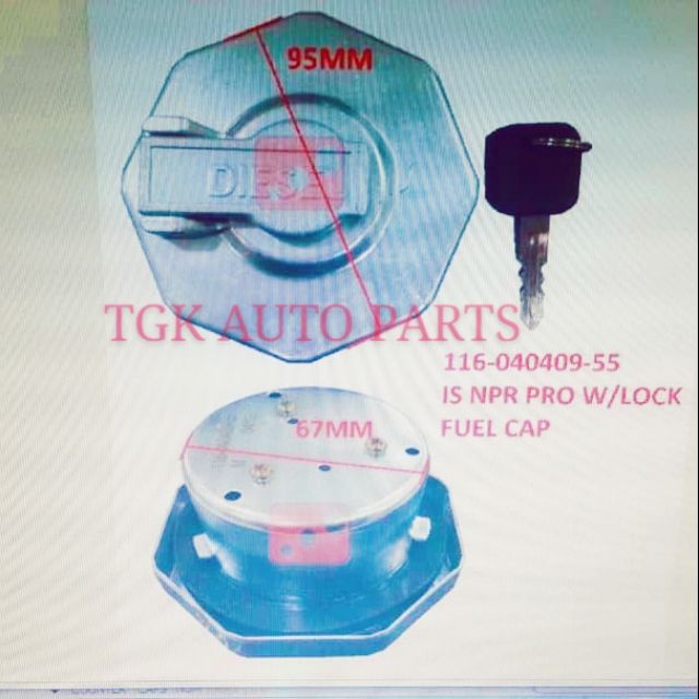 ISUZU NPR PRO FUEL TANK LOCK WITH KEY | Shopee Malaysia