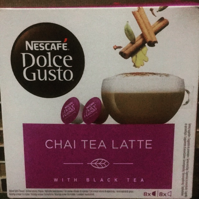 Nescafe dolce gusto chai tea outlet latte