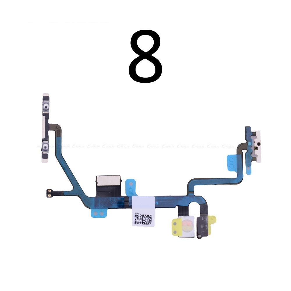 Switch Power ON OFF Button Flex Cable compatible for IP 7 8 Plus X XS
