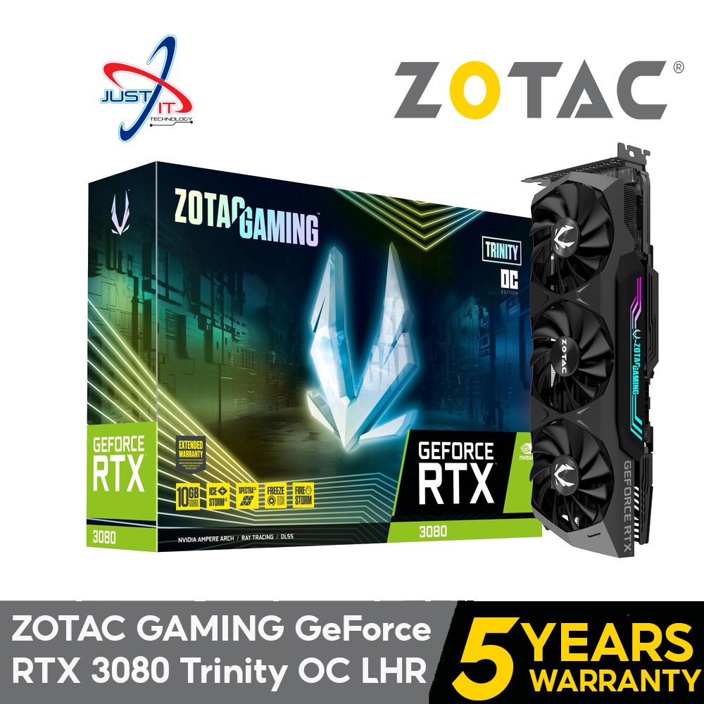 ZOTAC Gaming Geforce RTX3080 Trinity OC / RTX3080 Trinity OC LHR 