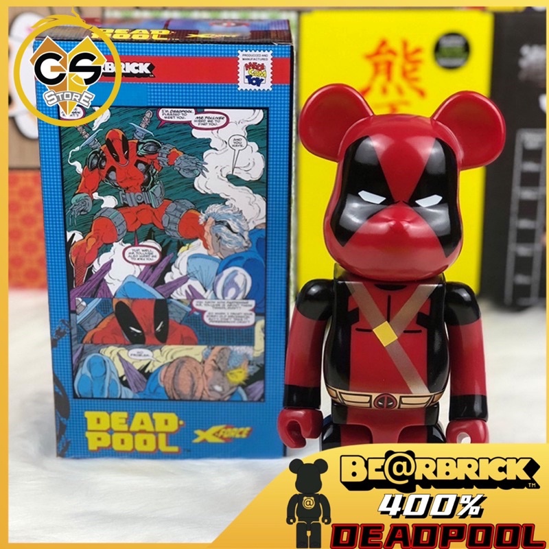 BEARBRICK X DEADPOOL 400% | Shopee Malaysia