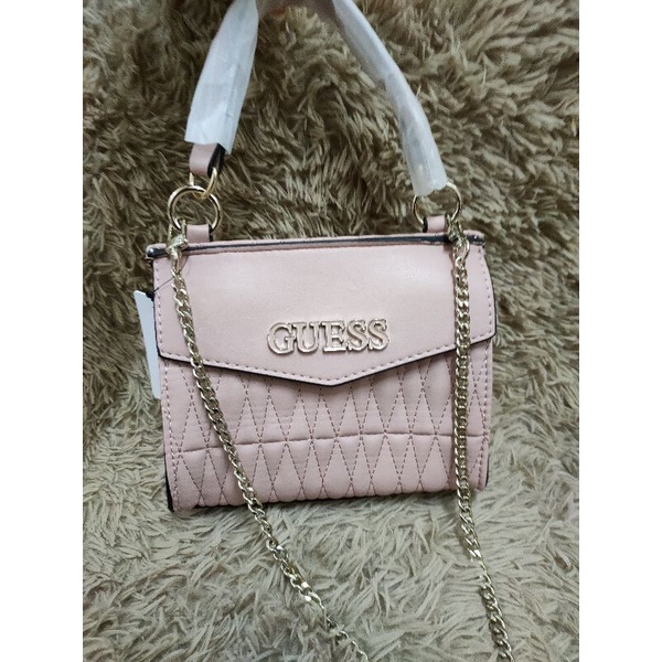 Guess brinkley mini top best sale handle bag