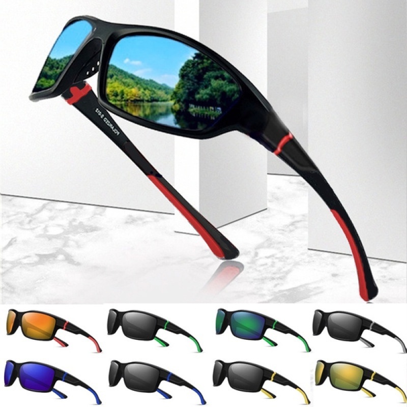 LouisWill Polarized Sports Sunglasses Unbreakable Frame Classical