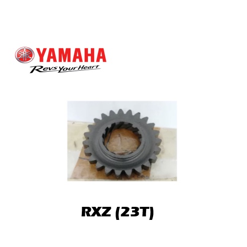 YAMAHA RXZ GEAR MAIN SHAFT GEAR 23T 10V-15641-00) MAINSHAFT COUNTER ...