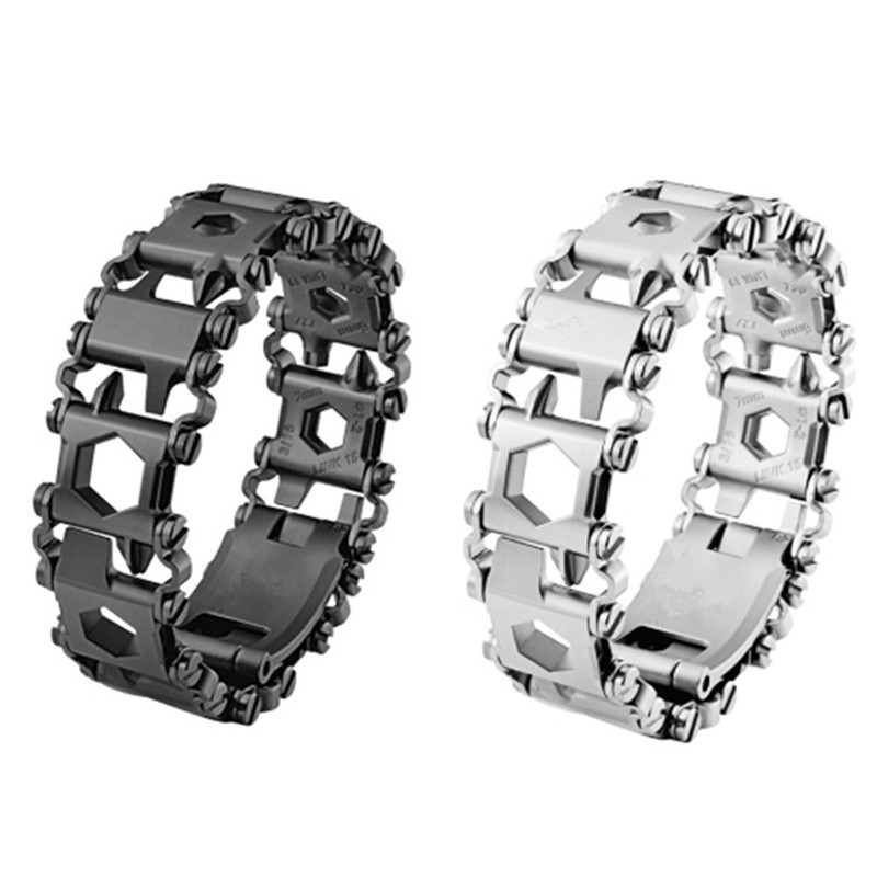 Leatherman TREAD Tool Bracelet Stainless 29 In 1 Multi function Tool Bracelet Shopee Malaysia