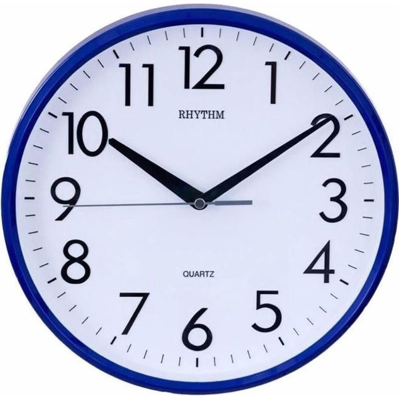 Rhythm Clock Quartz Wall Clock CMG716 Shopee Malaysia