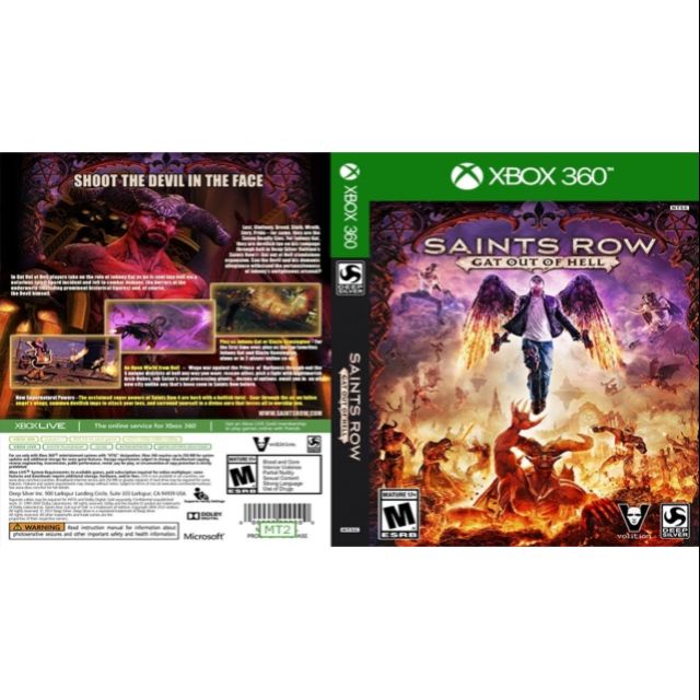 Xbox 360 Saint Row Gate Out Of Hell (FOR MOD CONSOLE) | Shopee Malaysia
