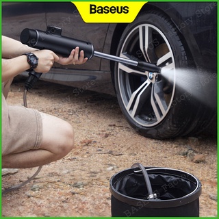 Baseus High Pressure Car Washing Sprayer Nozzle with 25FT-100FT Magic  Flexible Hose Car Water Gun Power Washer Garden Water Jet