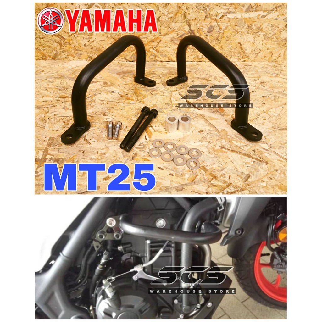 Crash Bar Yamaha MT25 Enjin Guard / Engine Protector MT25 Slider