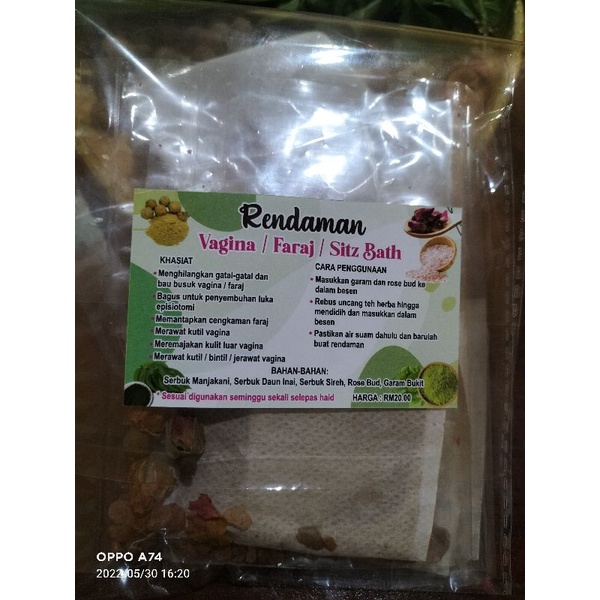 Rendaman Vagina Bidan kinah | Shopee Malaysia