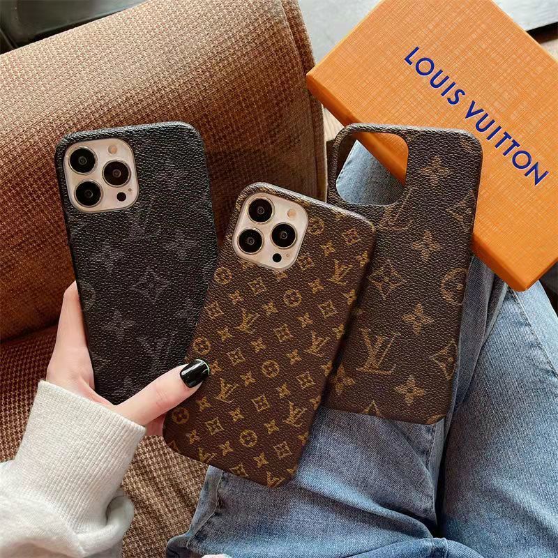 leather LV iphone case iPhone 13 pro max iPhone 12 pro max 11 pro max ...