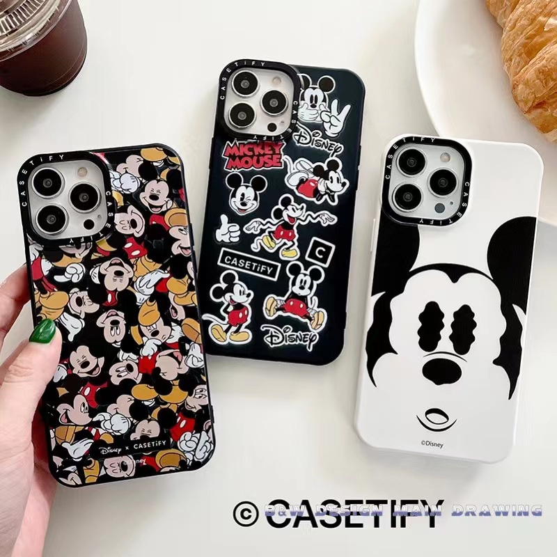 Cute Mickey Mouse Phone Case for iPhone 13 12 11 Pro Max IX XS MAX XR