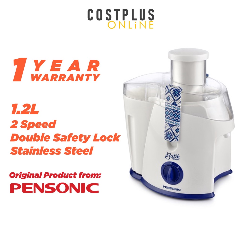 Pensonic PJ300B Juice Extractor Juicer Blender Batik Series PJ300B