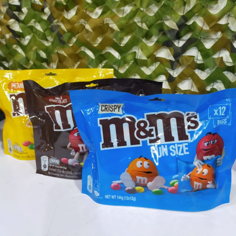 Jual M&M'S CRISPY FUN SIZE x12 BAGS - Jakarta Barat - Food Stuff