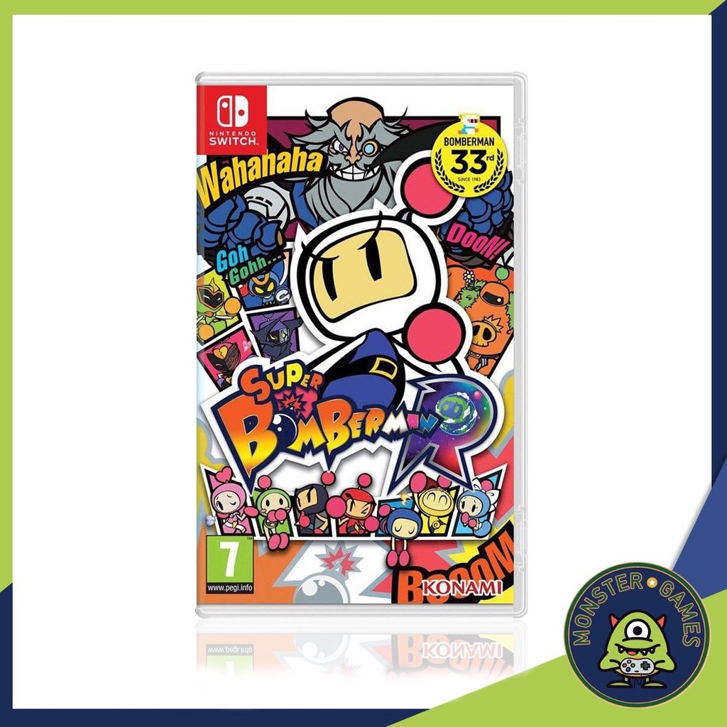 Super Bomberman R Nintendo Switch Game Original Disc 1st Hand ...