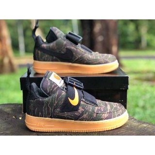 NIKE FORCE 1 UTILITY LOW CAMO CARHARTT WIP | Shopee