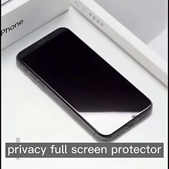XIAOMI POCO F4 GT M4 M3 5G GT F1 F2 PRO F3 X3 PRO ANTI SPY PRIVACY TEMPERED GLASS SCREEN PROTECTOR TINTED HITAM BLACK