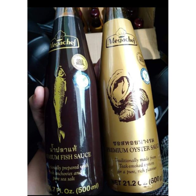 OYSTER SAUCE & FISH SAUCE PREMIUM MEGACHEF Shopee Malaysia