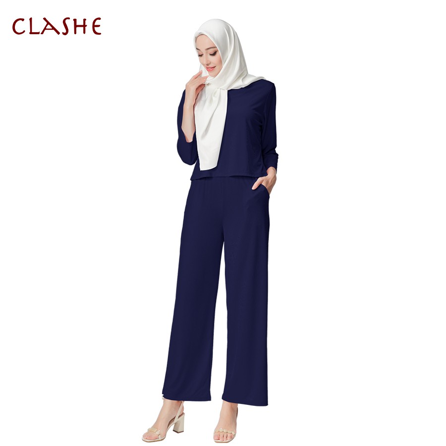 CLASHE Seluar korean style women Women clothes muslimah dress