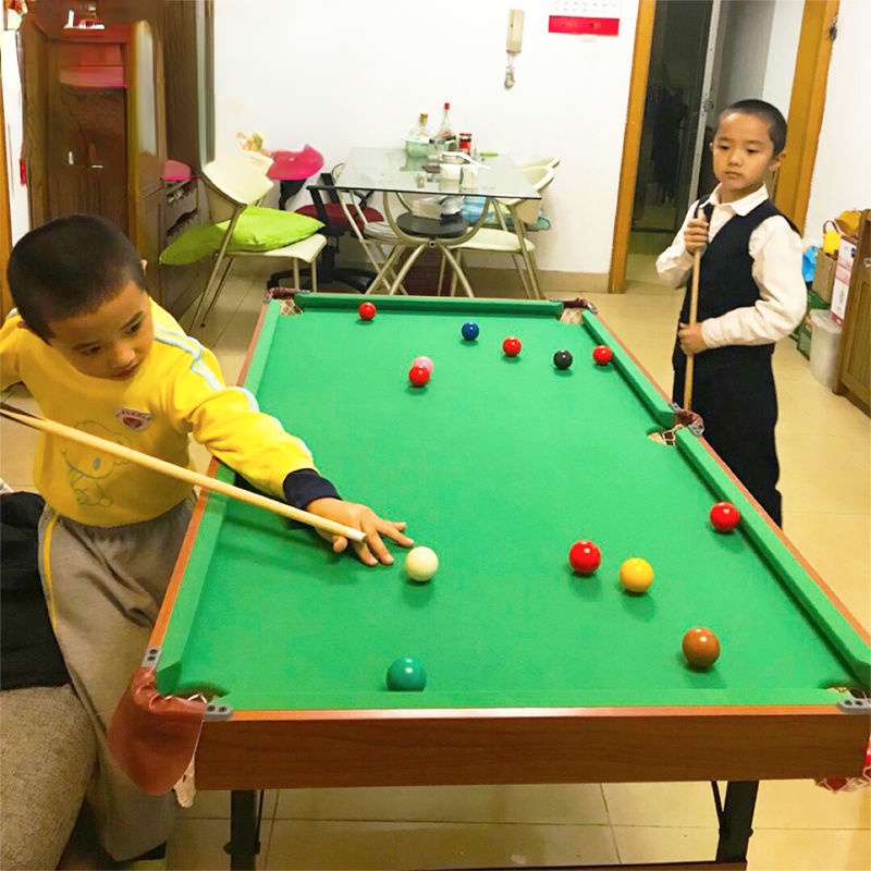 Folding Household Pool Table 2in1 Billiard Table Indoor Children's