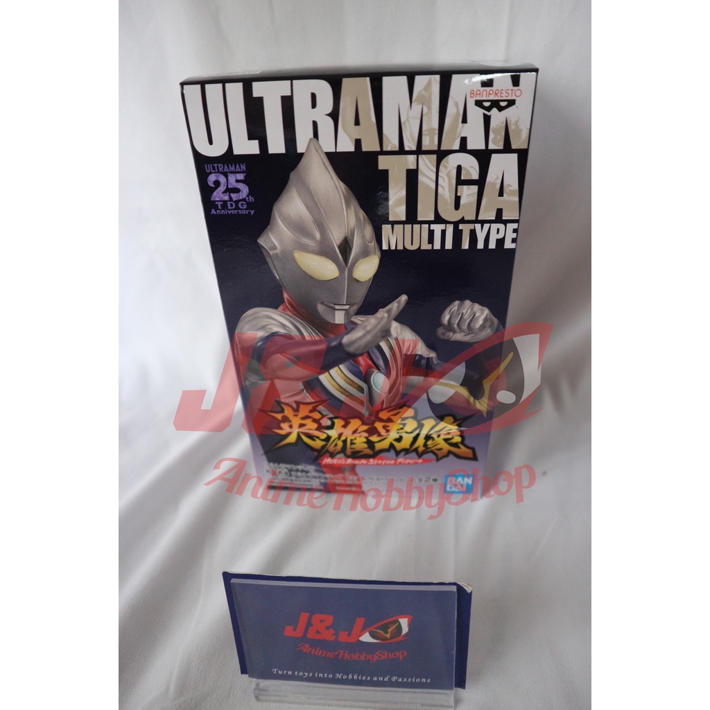 Banpresto Hero's Brave Statue - Evil Tiga (Ultraman Tiga) Figura PVC