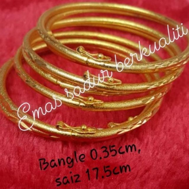 🔥BANGLE FESYEN🔥🔥🔥EMAS BANGKOK MURAHHHHH🔥 | Shopee Malaysia